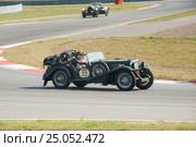 Ралли «Пекин-Париж-2016». Alvis Silver Eagle Sport (1935) на трассе Moscow Race Way. Этап Завидово-Смоленск. 4 июля 2016 г. Редакционное фото, фотограф Сайганов Александр / Фотобанк Лори