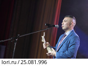 Константин Цзю на церемонии "Звезда бокса 2016" (2017 год). Редакционное фото, фотограф Дмитрий Неумоин / Фотобанк Лори