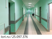Интерьер московской городской больницы (2016 год). Стоковое фото, фотограф Елена Коромыслова / Фотобанк Лори