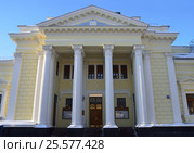 Москва, Б. Спасоглинищевский переулок, дом 10. Фасад Московской хоральной Синагоги. Стоковое фото, фотограф Овчинникова Ирина / Фотобанк Лори