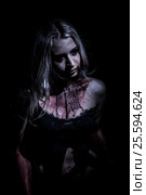 Walking dead woman. Стоковое фото, фотограф Art Konovalov / Фотобанк Лори