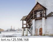 Лесенка на колокольню (2013 год). Стоковое фото, фотограф Baturina Yuliya / Фотобанк Лори