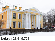Главная гауптвахта. Дирекция Петропавловской крепости. Санкт-Петербург (2017 год). Редакционное фото, фотограф Александр Щепин / Фотобанк Лори