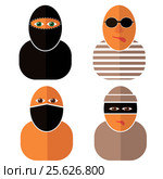 Set of Tief Icons. Стоковая иллюстрация, иллюстратор Valerii Stoika / Фотобанк Лори