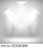 Stage Spotlight Background. Стоковая иллюстрация, иллюстратор Valerii Stoika / Фотобанк Лори