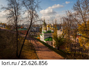 Церковь Иоанна Предтечи и кремль в Нижнем Новгороде. Стоковое фото, фотограф Igor Lijashkov / Фотобанк Лори