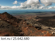 North Breakthrough Great Tolbachik Fissure Eruption 1975 (2016 год). Редакционное фото, фотограф Юлия Машкова / Фотобанк Лори