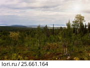 Lake View Pyaozero. North Karelia. Russia (2015 год). Стоковое фото, фотограф Наталья Осипова / Фотобанк Лори