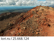 North Breakthrough Great Tolbachik Fissure Eruption 1975 (2016 год). Редакционное фото, фотограф Юлия Машкова / Фотобанк Лори