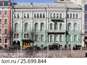 Набережная реки Мойки, 75. Особняк Вельцина. Санкт-Петербург (2017 год). Редакционное фото, фотограф Анна Зеленская / Фотобанк Лори