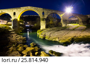 Old bridge by Church of Saint Ignatius. Стоковое фото, фотограф Яков Филимонов / Фотобанк Лори