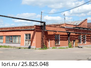 Павлово-Посадский камвольный комбинат,улица Корневская,1, Московская область,город Павловский Посад (2016 год). Редакционное фото, фотограф stargal / Фотобанк Лори