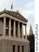 Здание австрийского парламента в Вене (2012 год). Редакционное фото, фотограф Free Wind / Фотобанк Лори