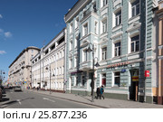 Москва, дом 57с.2 на Пятницкой улице (2017 год). Редакционное фото, фотограф Дмитрий Неумоин / Фотобанк Лори