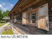 Open air folk museum Skansen in Bialowieza, Poland. Стоковое фото, агентство BE&W Photo / Фотобанк Лори