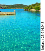 Ksamil beach, Albania. Стоковое фото, фотограф Юрий Брыкайло / Фотобанк Лори