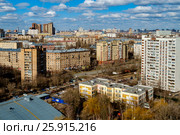Москва, городская застройка в Южнопортовом районе (2017 год). Стоковое фото, фотограф glokaya_kuzdra / Фотобанк Лори