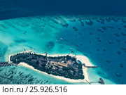 Atolls of Maldives. Стоковое фото, фотограф М / Фотобанк Лори