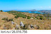 Ksamil town coast, Albania. Стоковое фото, фотограф Юрий Брыкайло / Фотобанк Лори