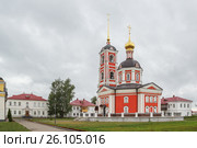 Церковь Троицы в Троице-Сергиевом Варницком монастыре в поселке Варницы Ярославской области (2014 год). Стоковое фото, фотограф Дмитрий Тищенко / Фотобанк Лори