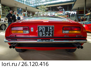 STUTTGART, GERMANY - MARCH 02, 2017: Sports car Maserati Bora (Tipo 117), 1971. Europe's greatest classic car exhibition "RETRO CLASSICS" Редакционное фото, фотограф Sergey Kohl / Фотобанк Лори