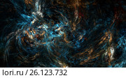Colorful abstract fractal background. Стоковая иллюстрация, иллюстратор Михаил Яковлев (ktynzq) / Фотобанк Лори