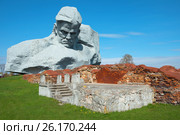 Брестская крепость. Монумент «Мужество» (2017 год). Редакционное фото, фотограф Дмитрий Грушин / Фотобанк Лори