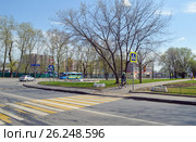 Улица 800-летия Москвы. Пересечение с Керамическим проездом (2017 год). Редакционное фото, фотограф Александр Замараев / Фотобанк Лори