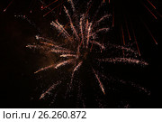 Салют 9 мая 2017 года. Москва. Стоковое фото, фотограф Алексей Сварцов / Фотобанк Лори