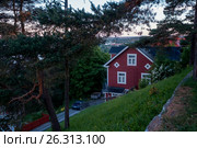 Landscape of the Tampere town. Finland. (2016 год). Стоковое фото, фотограф Liseykina / Фотобанк Лори