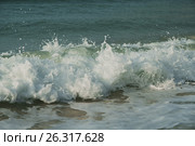 Beautiful waves of South China Sea on Dadonghai beach. Стоковое фото, фотограф Юлия Машкова / Фотобанк Лори