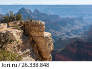 Incredible Landscape of Grand Canyon from the orth rim (2016 год). Стоковое фото, фотограф Дмитрий Петраков / Фотобанк Лори