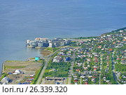 Tromsø City on coast of Norwegian Sea. Northern Norway (2016 год). Стоковое фото, фотограф Валерия Попова / Фотобанк Лори
