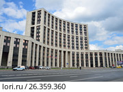 Москва, проспект Академика Сахарова. Здание Внешэкономбанка. Редакционное фото, фотограф Овчинникова Ирина / Фотобанк Лори