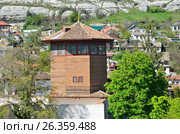 Соколиная башня (Тоган кулеси). Ханский дворец. Бахчисарай, Крым. Редакционное фото, фотограф Овчинникова Ирина / Фотобанк Лори