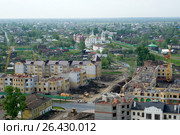 Тобольск. Вид на Нижний город, улицу Ленина (2008 год). Стоковое фото, фотограф Дмитрий Щукин / Фотобанк Лори