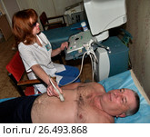 Ультразвуковое исследование (2017 год). Редакционное фото, фотограф Александр Легкий / Фотобанк Лори