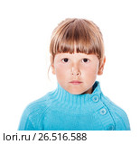 Upset cranky girl. Стоковое фото, фотограф Ольга Сапегина / Фотобанк Лори