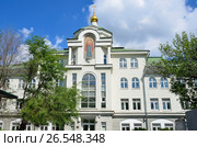Москва, Тессинский переулок, дом 3. Негосударственное образовательное учреждение, средняя общеобразовательная школа - Традиционная гимназия. Редакционное фото, фотограф Овчинникова Ирина / Фотобанк Лори
