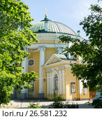 Троицкая церковь "Кулич и пасха" (1785 год). Санкт-Петербург (2017 год). Стоковое фото, фотограф Владимир Макеев / Фотобанк Лори