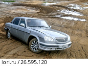 GAZ 31105 Volga (2017 год). Редакционное фото, фотограф Art Konovalov / Фотобанк Лори