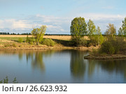 Южный берег озера. Стоковое фото, фотограф Игорь Камаев / Фотобанк Лори