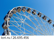 Ferris wheel in the park of Vladimir town. Стоковое фото, фотограф Николай Чутчиков / Фотобанк Лори