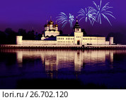 Russia, Kostroma city, Ipatievsky monastery (2016 год). Стоковое фото, фотограф ElenArt / Фотобанк Лори