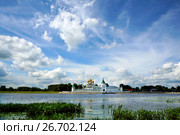 Russia, Kostroma city, Ipatievsky monastery (2015 год). Стоковое фото, фотограф ElenArt / Фотобанк Лори