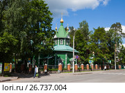 Ленинградская область. Всеволожск. Церковь Троицы Живоначальной (2017 год). Редакционное фото, фотограф Литвяк Игорь / Фотобанк Лори