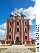 Рязанский кремль. Успенский собор. Россия (2017 год). Редакционное фото, фотограф Наталья Волкова / Фотобанк Лори