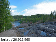 Река Суна, Карелия (2017 год). Стоковое фото, фотограф Сапрыгин Сергей / Фотобанк Лори