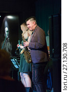 Юлия Дьячковская и резиденты клуба "Everjazz" Редакционное фото, фотограф Евгений Ткачёв / Фотобанк Лори