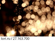 festive blurred bokeh background. Стоковое фото, фотограф Ярослав Данильченко / Фотобанк Лори